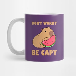 Don't Worry Be Capy - Capybara Mug